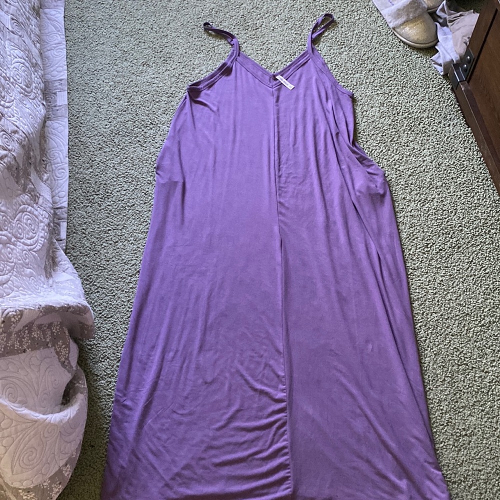 Maxi dress with pockets!